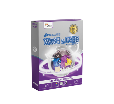  Wash and Free Jaśmin Lawenda i mydło marsylskie proszek do prania 400g